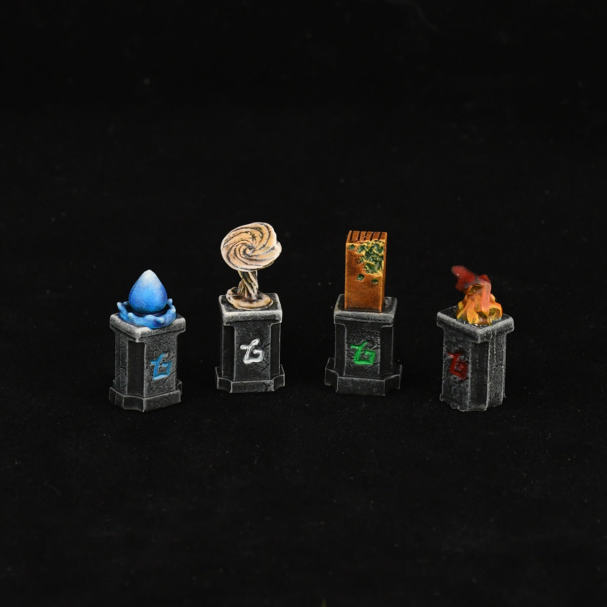 Alchemy Chamber Elemental Pillars