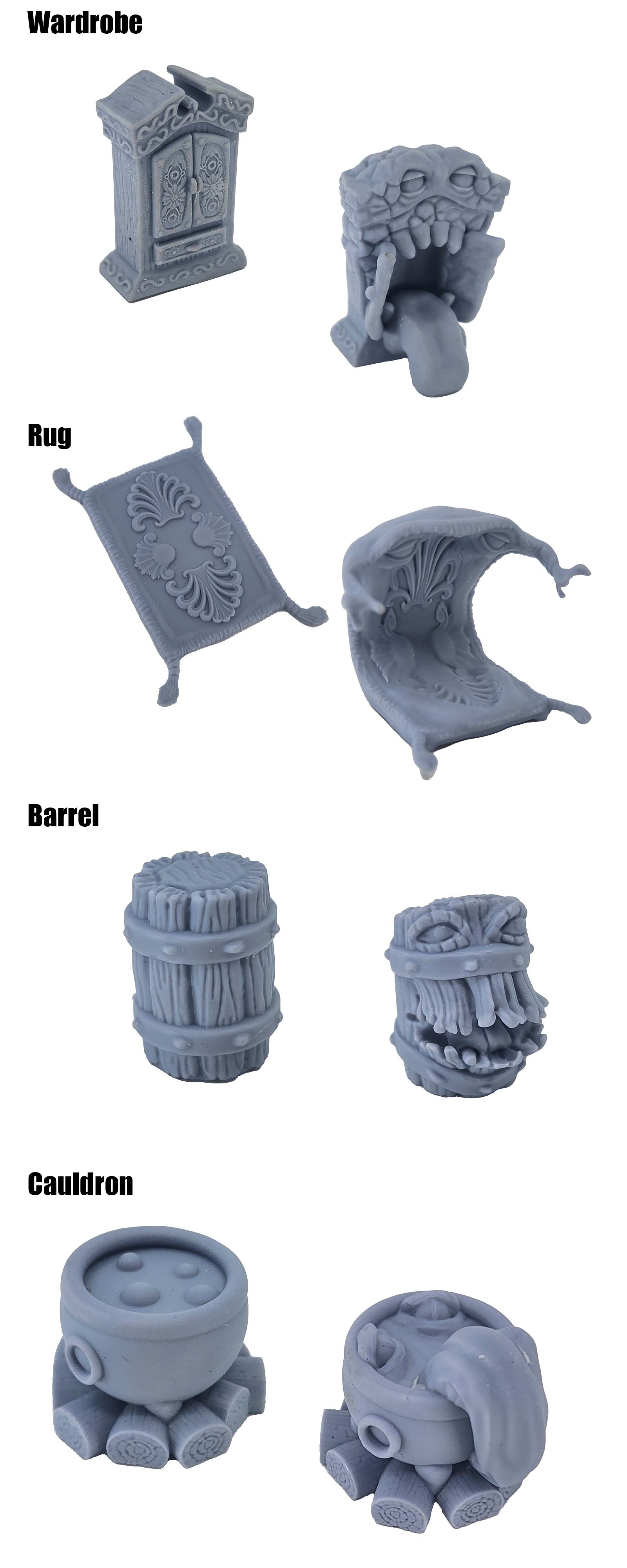 Galladoria Games The Complete Mimic Collection STL