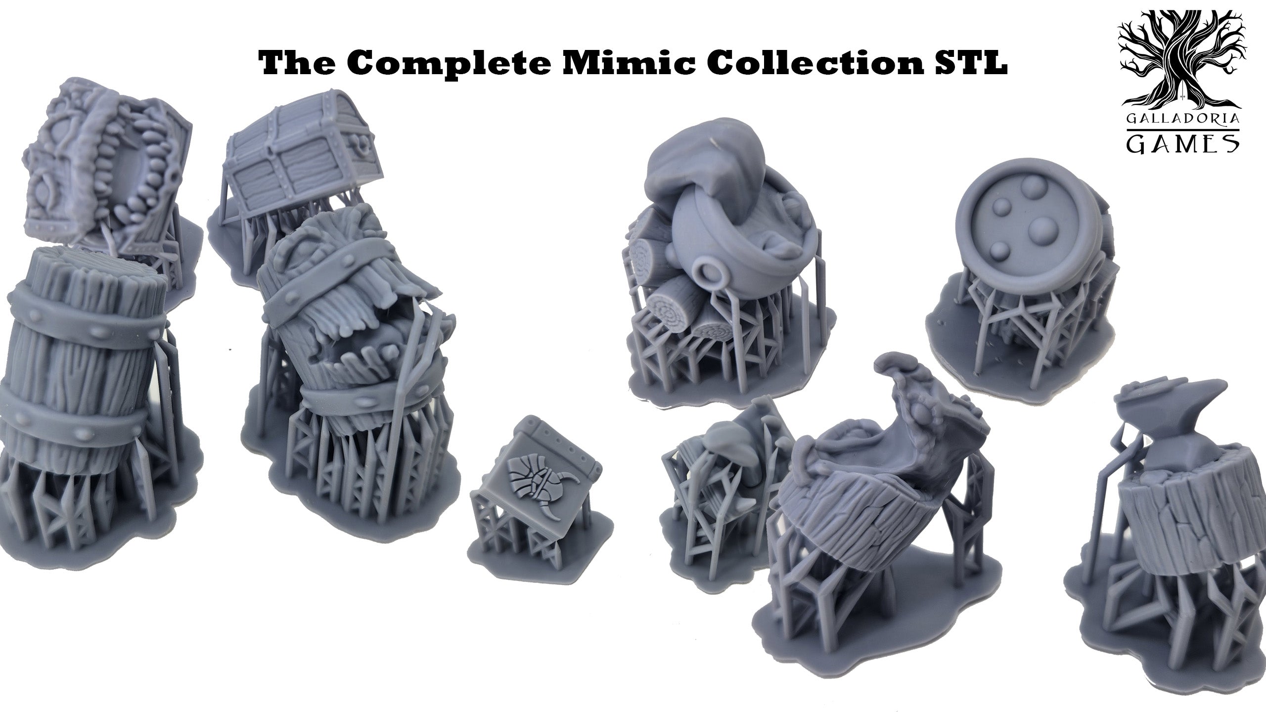 Galladoria Games The Complete Mimic Collection STL