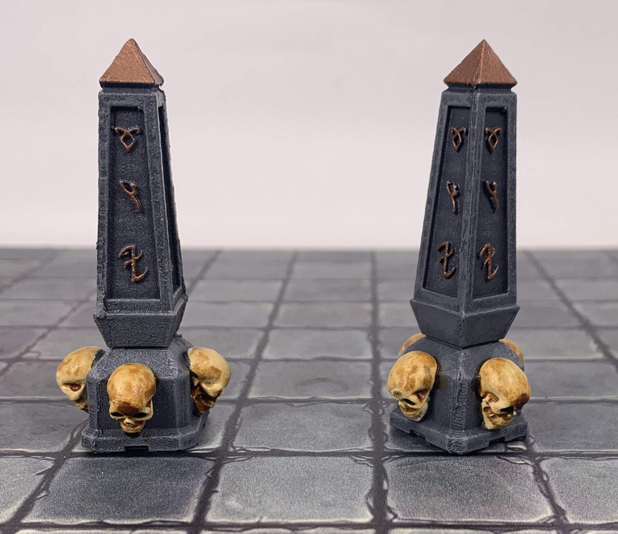 Forge Prints Unpainted Obelisk Set