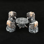 Bone chairs and table