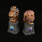Loa Puzzle Statues