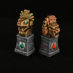 Loa Puzzle Statues