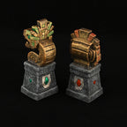 Loa Puzzle Statues