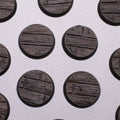 Galladoria Games 25mm / Unpainted Wooden Floor Bases