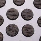 Galladoria Games 25mm / Unpainted Wooden Floor Bases