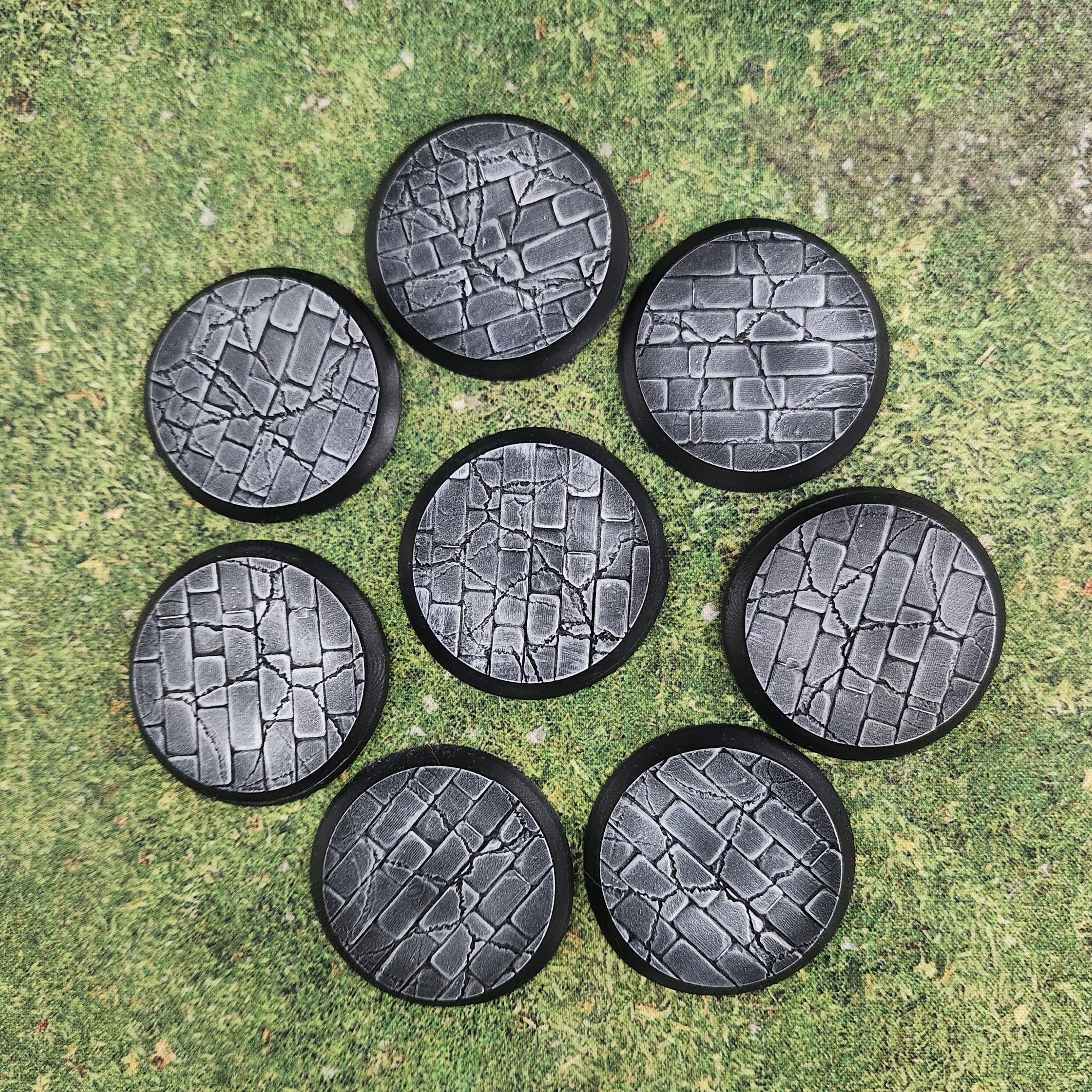 Galladoria Games 40mm / Unpainted Dungeon Floor Bases