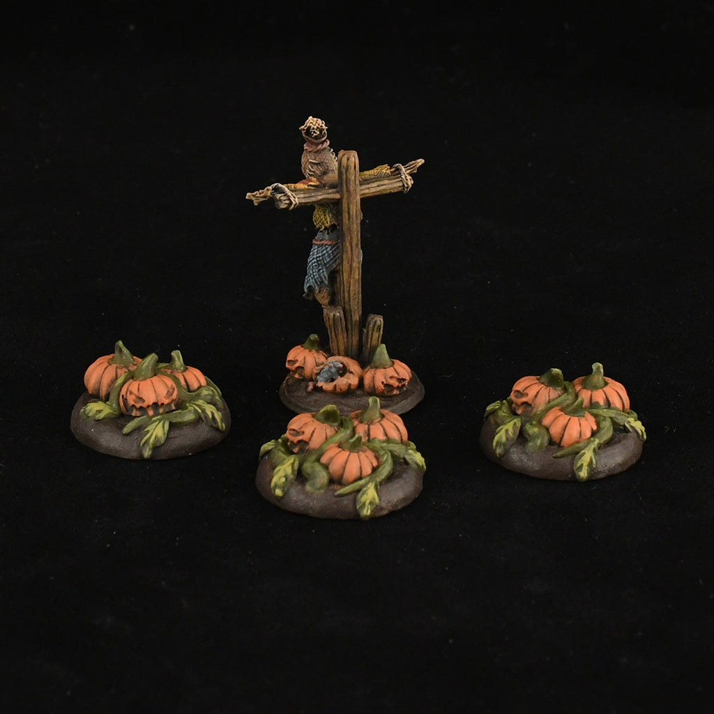 Scarecrow and Pumpkin Scatter