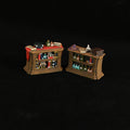 wizards study bookcases
