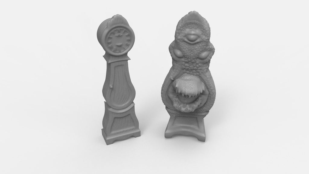 Forge Prints Mimic Grandfather Clock  Set