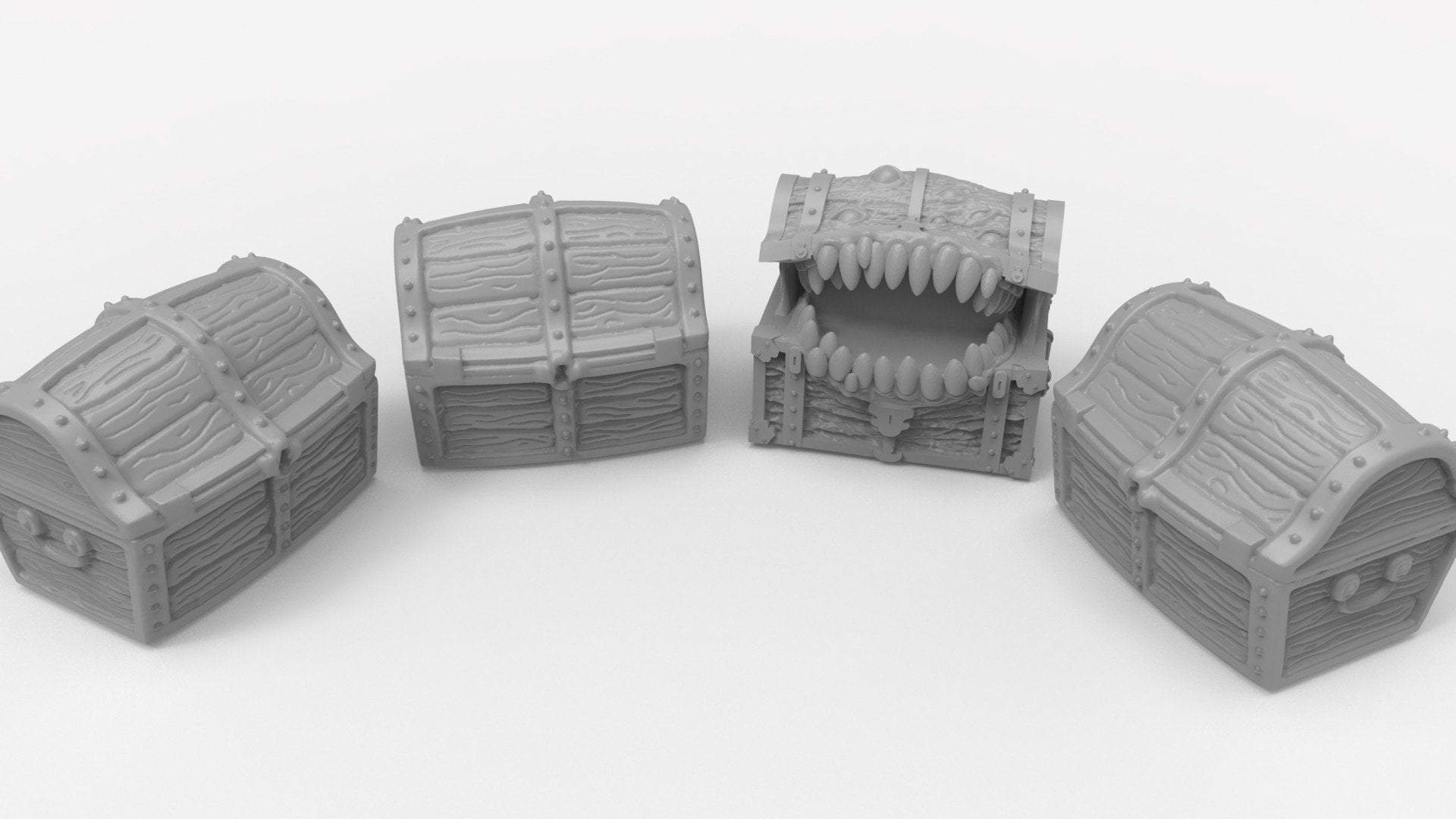 Forge Prints Mimic Treasure Chest Set