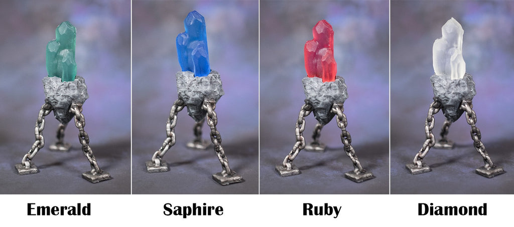 Forge Prints (PRE-ORDER) Floating Captured Crystals
