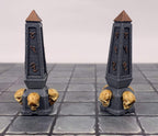 Forge Prints Unpainted Obelisk Set