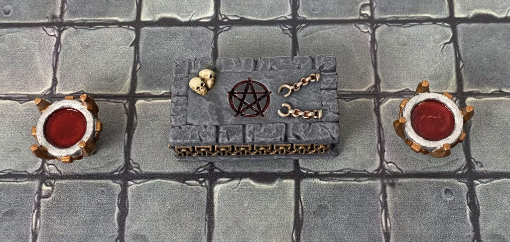 Galladoria Games Burial Chamber Sacrificial Altar and Brazier Pack