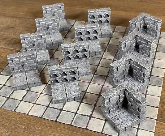 Galladoria Games Burial Chamber Wall Pack