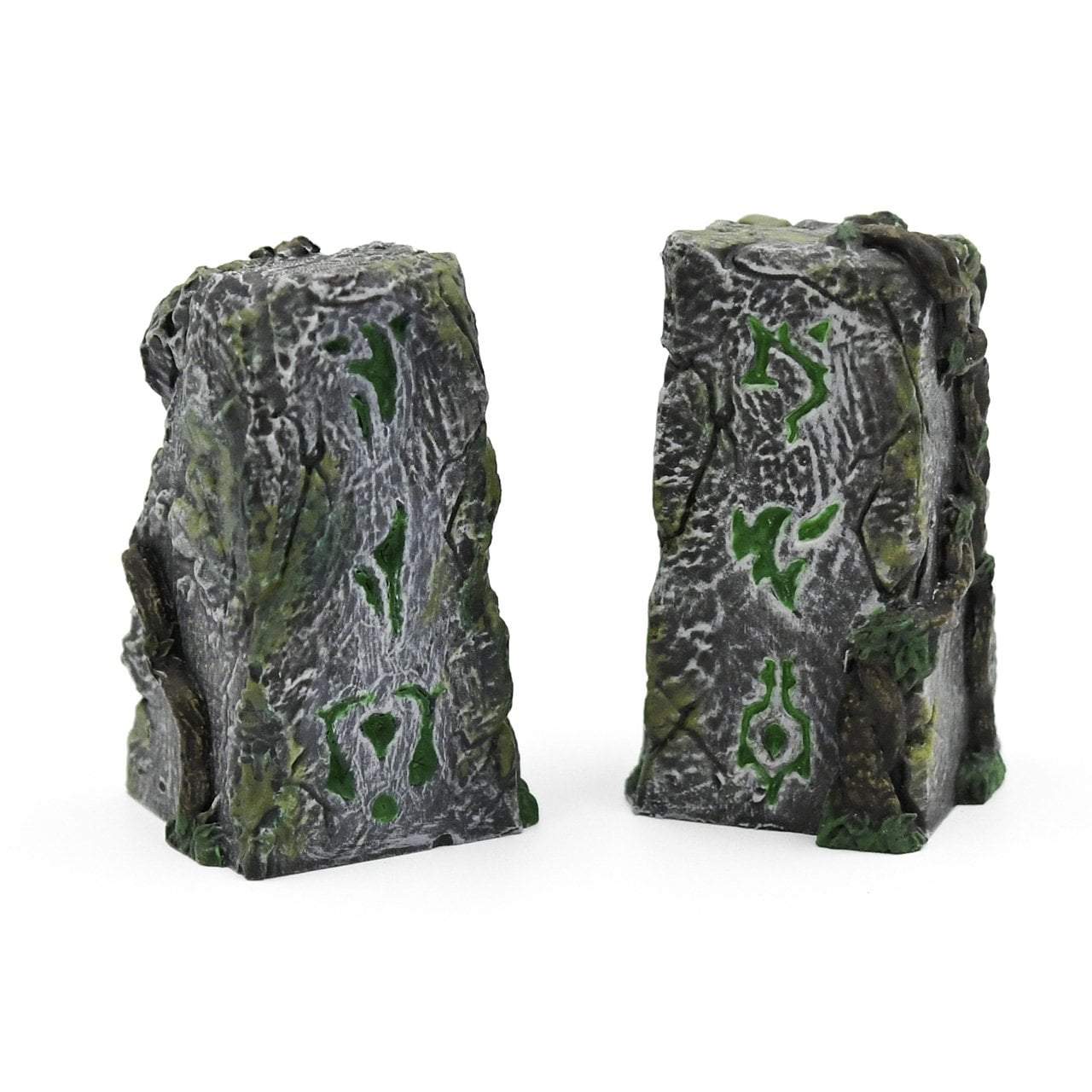 Galladoria Games Hand Painted / Green Runic Standing Stones