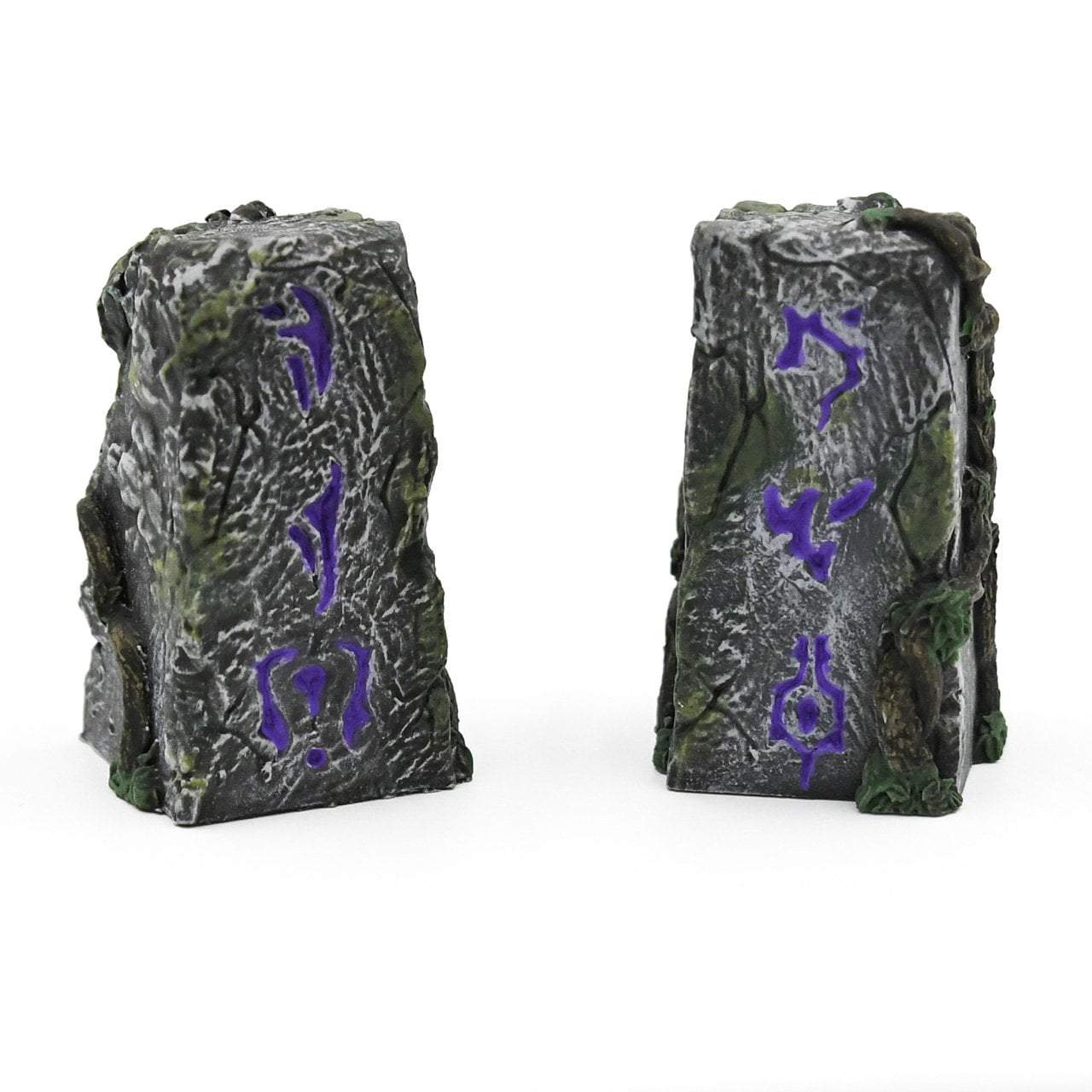 Galladoria Games Hand Painted / Purple Runic Standing Stones