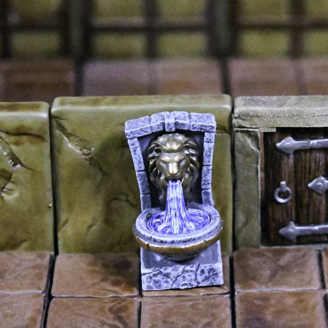 Galladoria Games Lion Fountain