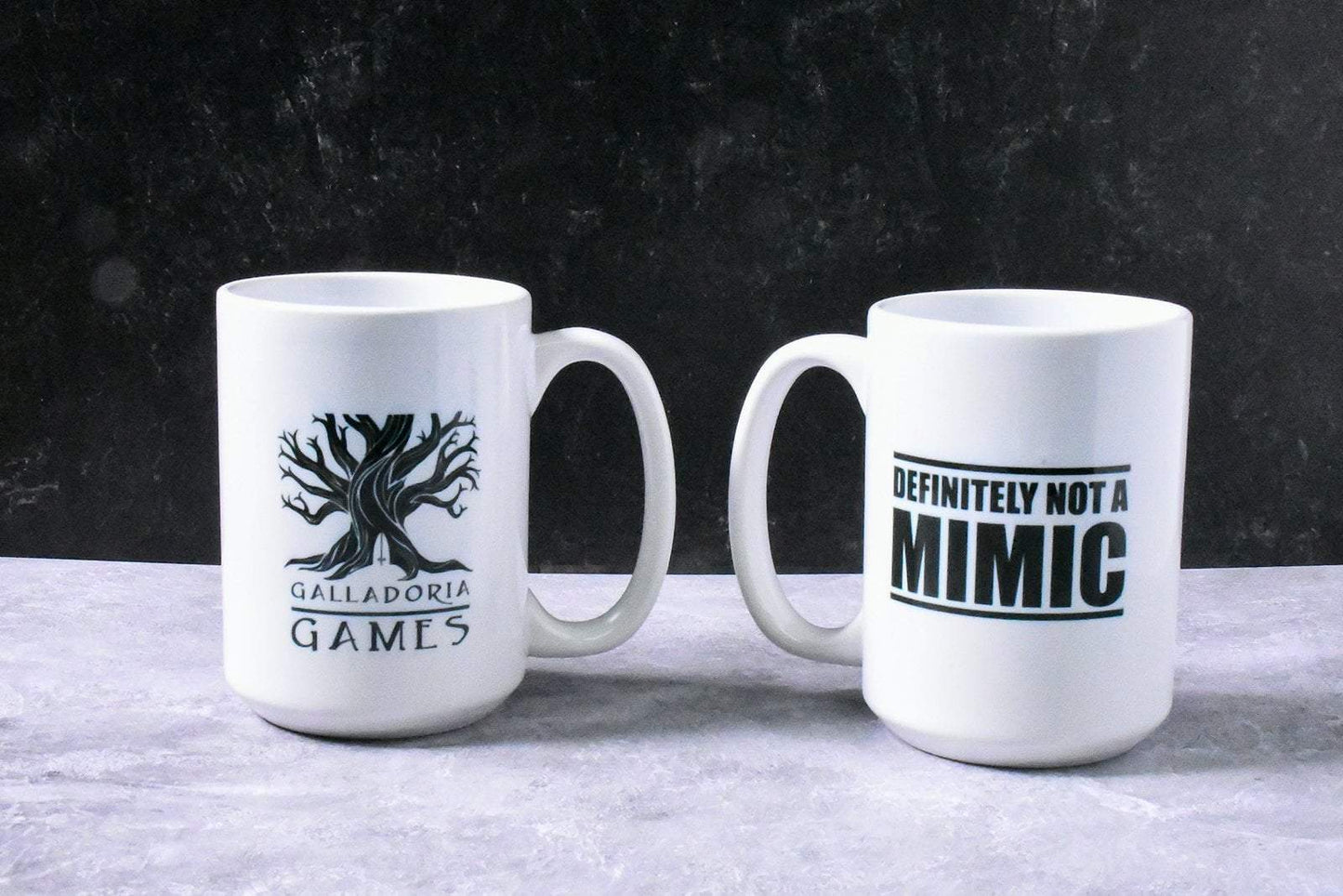 Galladoria Games Not a Mimic Mug