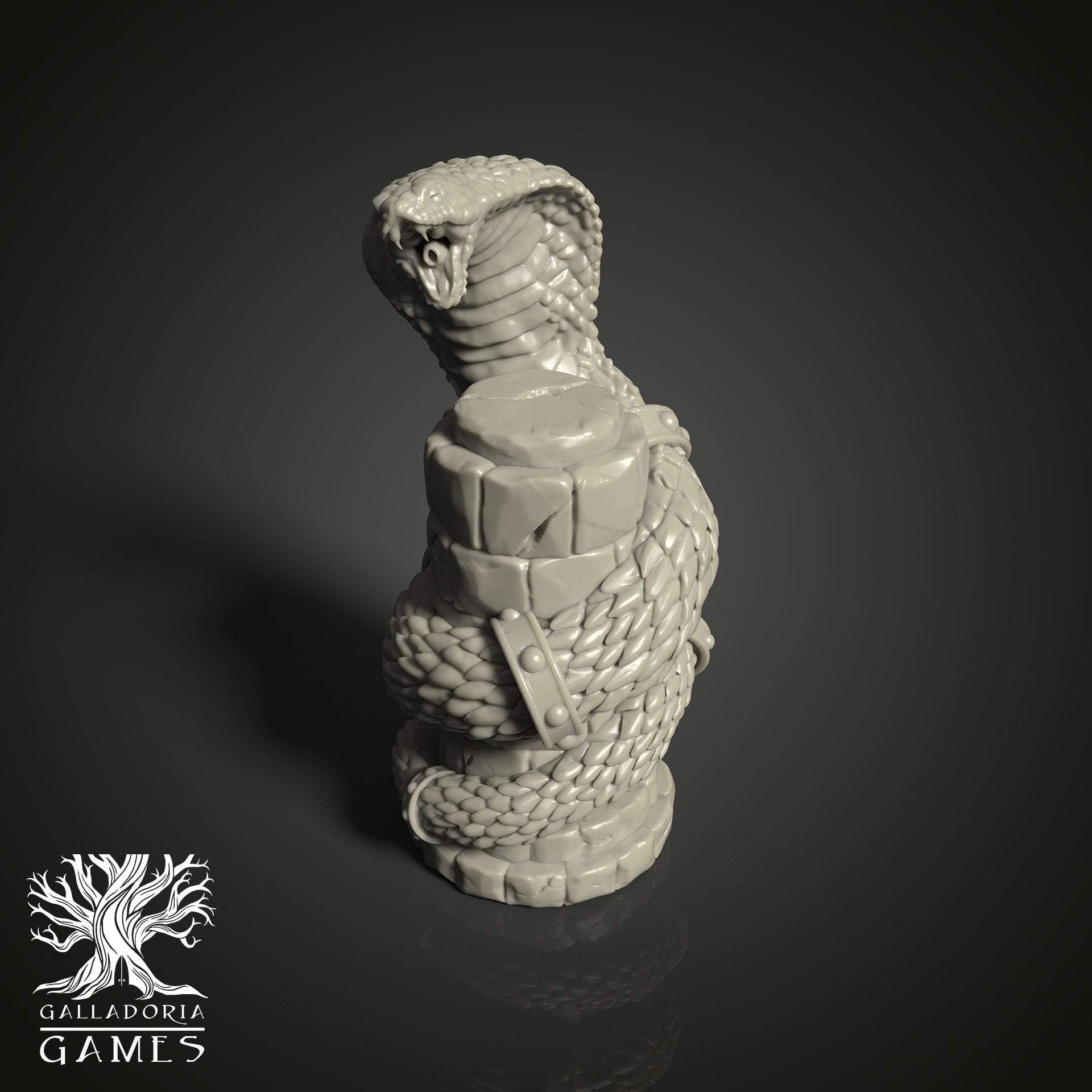 Snake Pillar STL