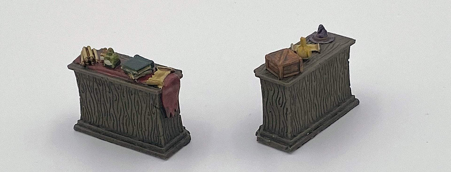 Galladoria Games wizards study bookcases