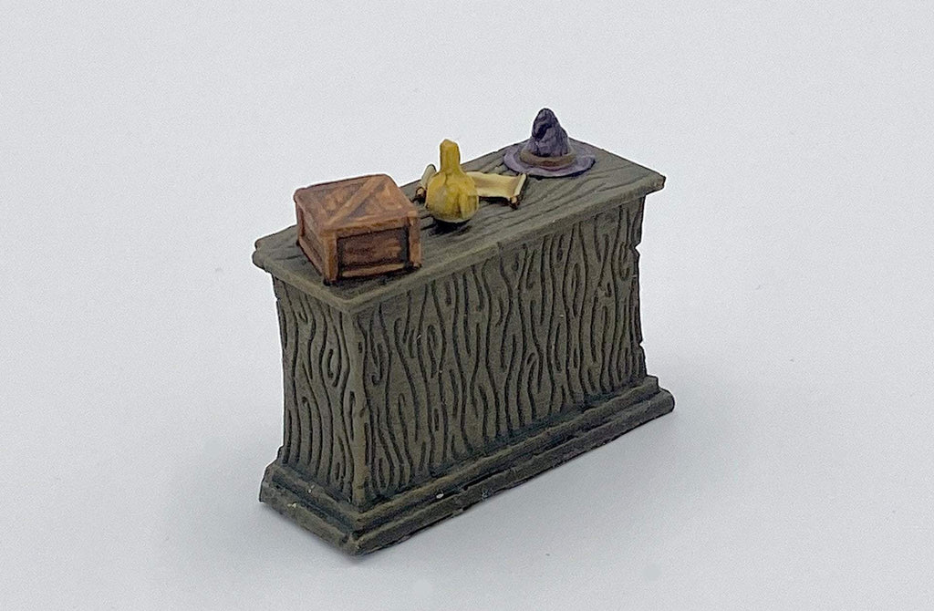 Galladoria Games wizards study bookcases